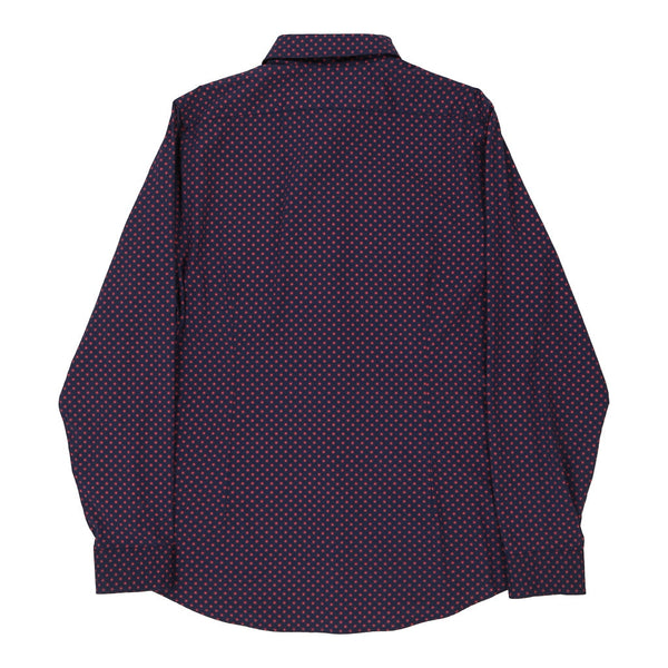 Vintage purple Express Patterned Shirt - mens medium
