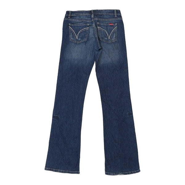 Blend She Flared Jeans - 30W UK 8 Blue Cotton