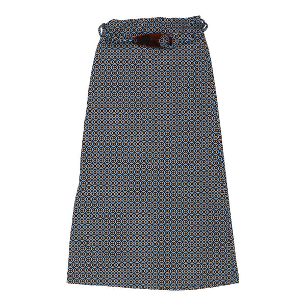 Unbranded Maxi Skirt - 25W UK 6 Blue Polyester Blend