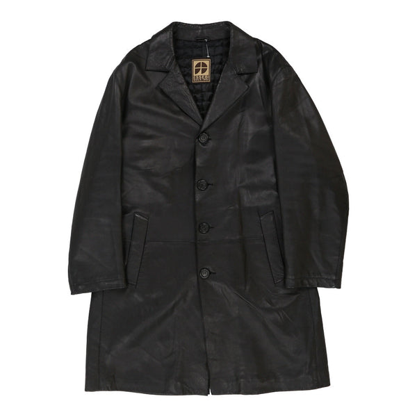 Essebi Leather Jacket - Large Black Leather