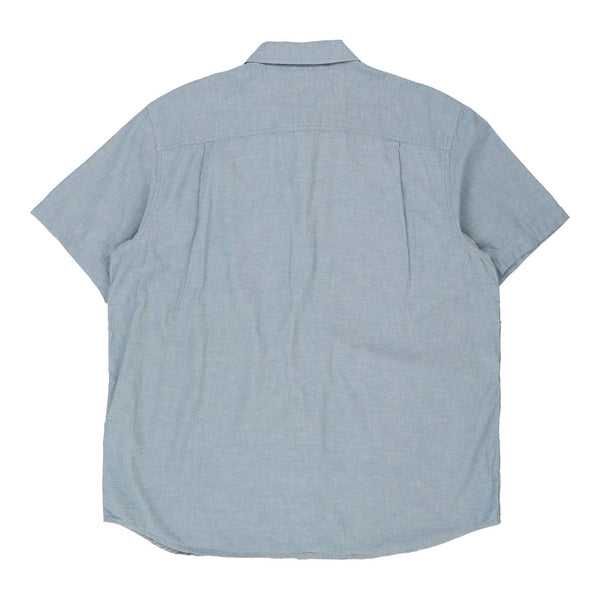 Carhartt Short Sleeve Shirt - XL Blue Cotton