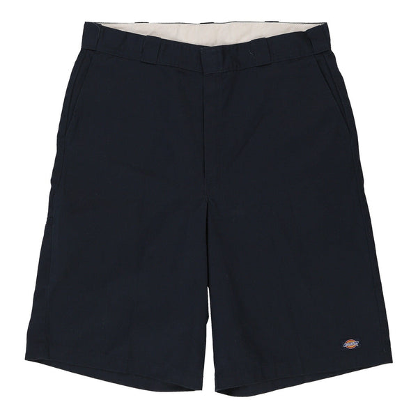 Dickies Shorts - 37W 13L Navy Polyester Blend
