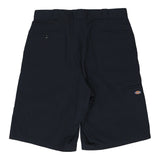 Dickies Shorts - 37W 13L Navy Polyester Blend