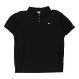 Vintage black Nike Polo Shirt - womens large