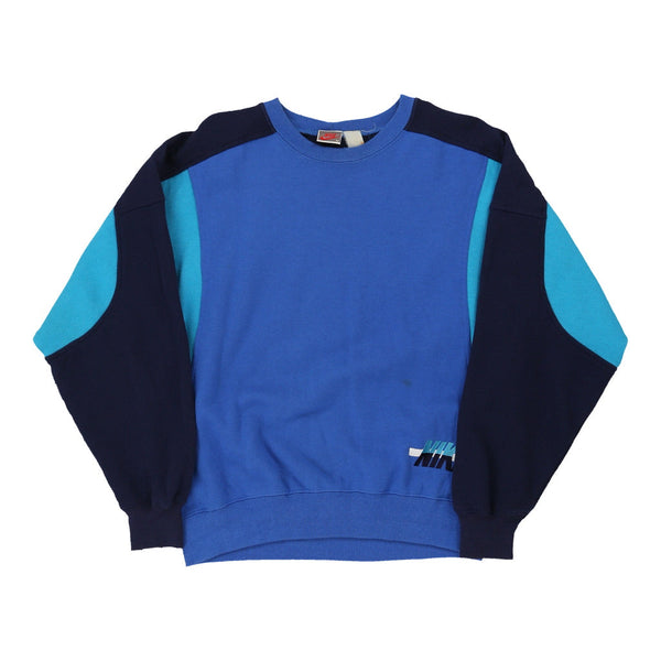 Vintage blue Nike Sweatshirt - mens medium