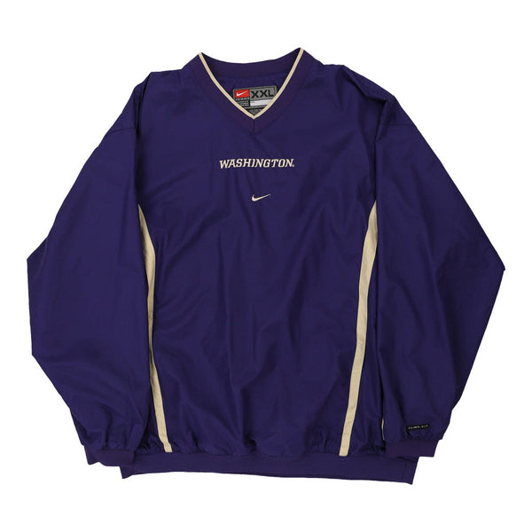 Vintage purple Washington Nike Windbreaker - mens xx-large