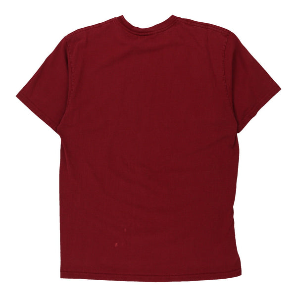 Vintage burgundy Nike T-Shirt - mens medium