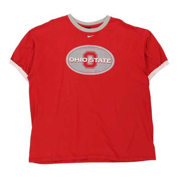 Vintage red Ohio State Nike T-Shirt - mens x-large