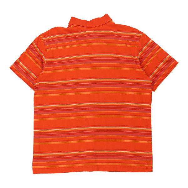 Vintage orange Nike Polo Shirt - mens large