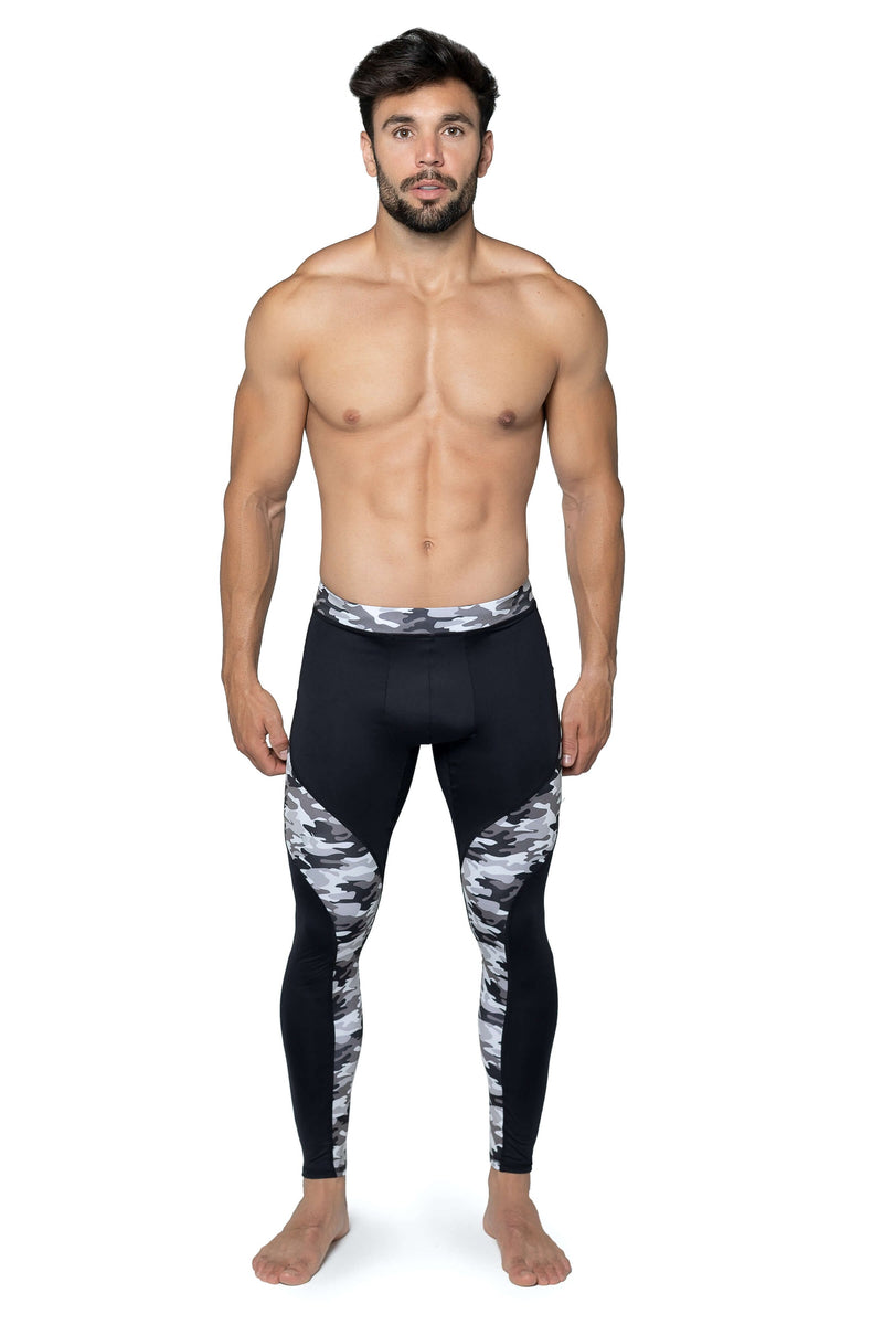 Reverse Gray Camo Meggings