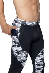 Reverse Gray Camo Meggings