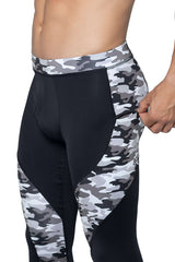 Reverse Gray Camo Meggings