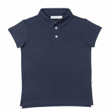 Organic cotton Navy Polo from Jackalo
