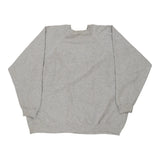 Just My Style Sweatshirt - 2XL Grey Cotton Blend