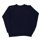 Tultex Sweatshirt - Large Navy Cotton Blend