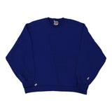 Jerzees Sweatshirt - Large Blue Cotton Blend