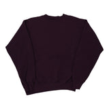Pro Select Sweatshirt - Large Purple Cotton Blend