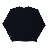 Fruit Of The Loom Sweatshirt - Large Navy Cotton Blend