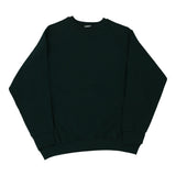 Fruit Of The Loom Sweatshirt - XL Green Cotton Blend