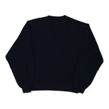 Fruit Of The Loom Sweatshirt - Small Navy Cotton Blend