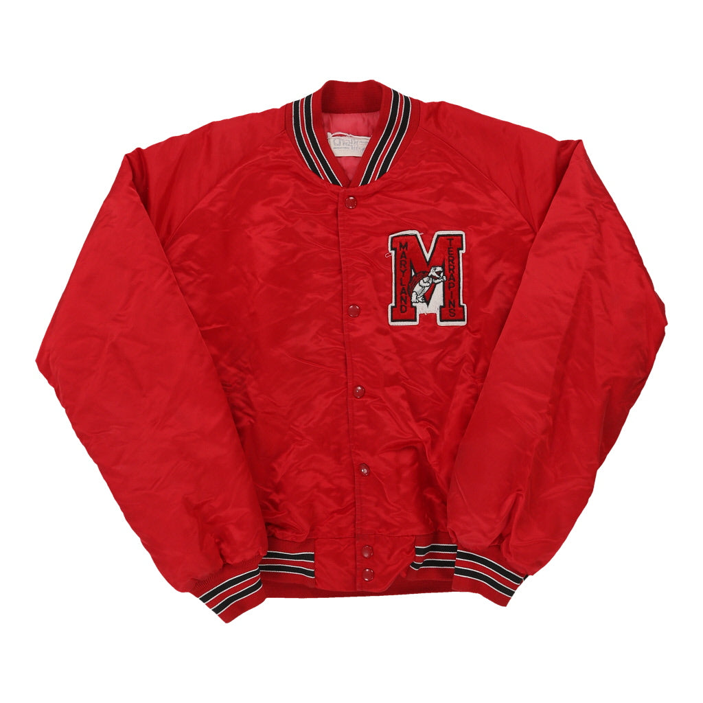 Maryland Terrapins Chalk Line College Varsity Jacket - XL Red