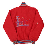 Pylgsa Butwin Varsity Jacket - Medium Red Nylon