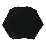 Wisconsin  Russell Athletic Sweatshirt - Large Black Cotton Blend