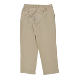 Dickies Trousers - 33W 30L Beige Cotton Blend