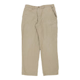 Dickies Trousers - 33W 30L Beige Cotton Blend