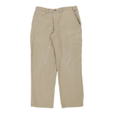 Dickies Trousers - 33W 30L Beige Cotton Blend