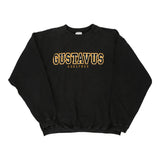 Made in USA Gustavus The Cotton Exchange College Sweatshirt - Large Black Cotton Blend