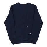 Illinois Fighting Illini Colosseum Sweatshirt - Small Navy Cotton Blend