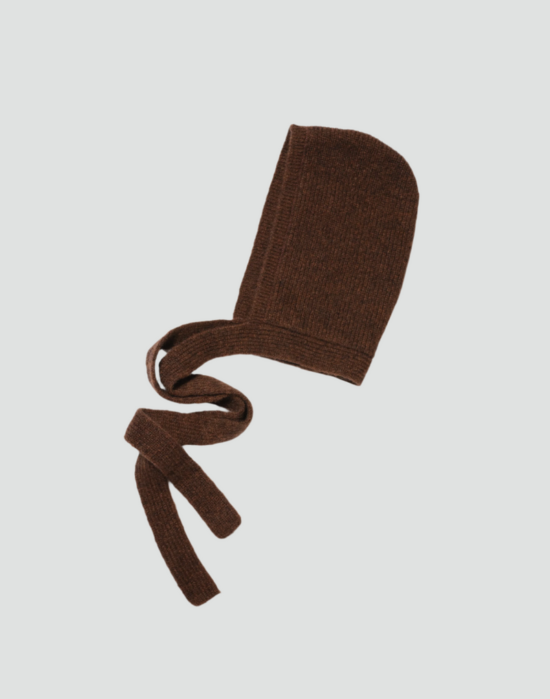 Alpaca Wool Tie Balaclava