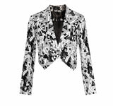 Amour Geometric Blazer – Stylish Women’s Tailored Jacket