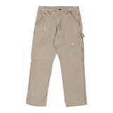 Vintage beige Wrangler Carpenter Trousers - mens 33" waist