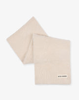 hyer goods upcycled angora scarf cream off white #color_off-white