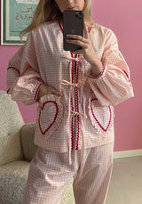 Jacket Astrid Pink-Checks