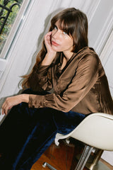 Chemise Kauri marron