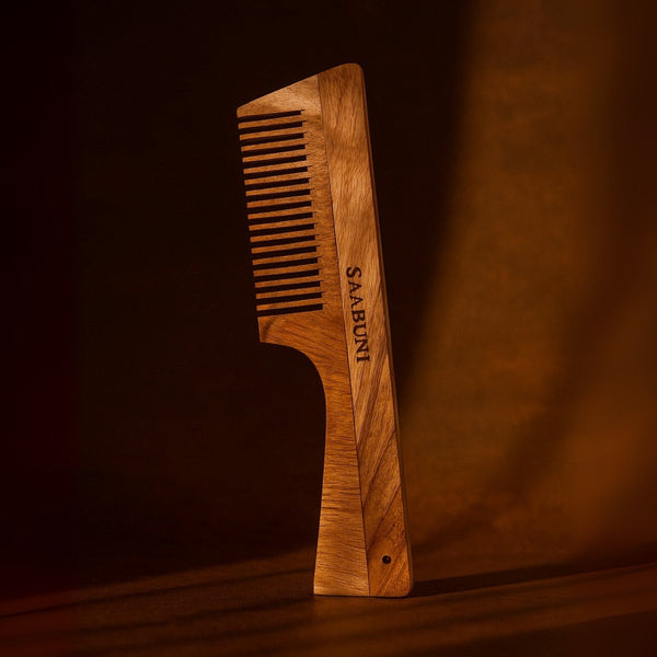 Ayurvedic Neem Comb with handle