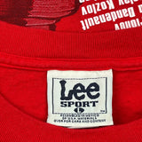 Detroit Red Wings Lee Sport Nhl T-Shirt - Large Red Cotton