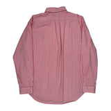 Ralph Lauren Striped Shirt - Large Red Cotton