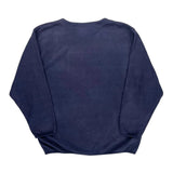 Disney Cartoon Sweatshirt - Large Blue Polyester