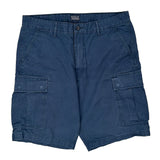 Levis Cargo Shorts - 37W 10L Blue Cotton