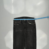 501 Levis Jeans - 32W 30L Black Denim