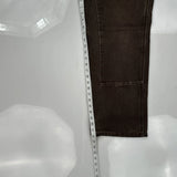 Carhartt Double Knee Carpenter Pants - 32W 29L Brown Cotton
