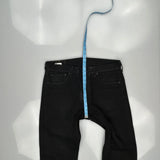 501 Levis Jeans - 36W 30L Black Cotton