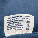 Tee Jays Single Stitch T-Shirt - XL Blue Cotton