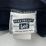 Lee Spellout Sweatshirt - Medium Navy Cotton