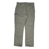 Relaxed Fit Carhartt Cargo Carpenter Trousers - 32W 32L Beige Cotton