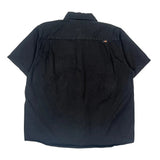Dickies Short Sleeve Shirt - XL Black Cotton